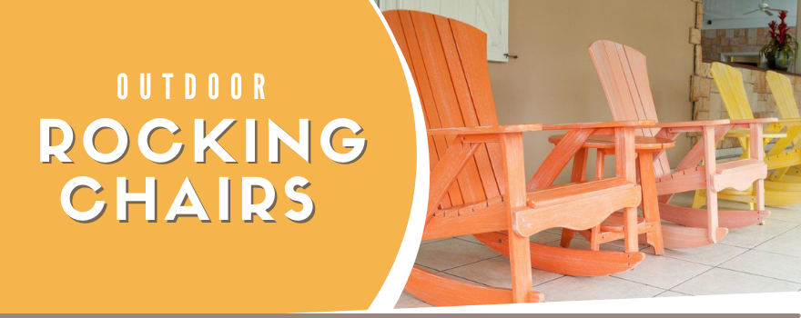 Best Composite Outdoor Rocking Chairs - The Charming Bench Company