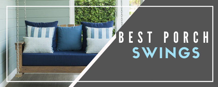 The Best Porch Swing for Your Yard - The Charming Bench Company
