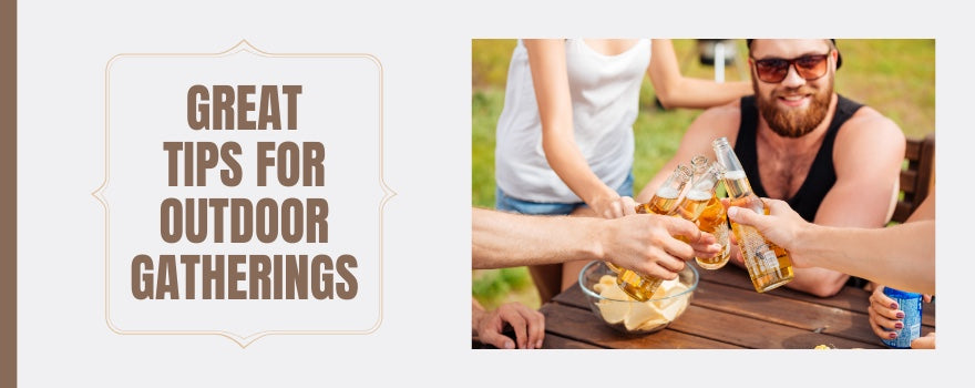 Great Tips for Outdoor Gatherings - The Charming Bench Company