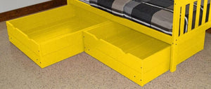 2 Piece Drawers Drawers Full / Canary Yellow Paint