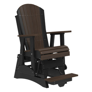 2ft Adirondack Balcony Glider Outdoor Glider 2ft / Black