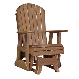 2ft Adirondack Glider Outdoor Glider 2ft / Antique Mahogany