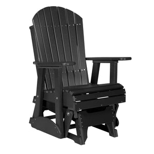 2ft Adirondack Glider Outdoor Glider 2ft / Black