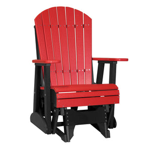 2ft Adirondack Glider Outdoor Glider 2ft / Red & Black