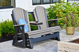 4 ft and 5ft Adirondack Glider Outdoor Glider