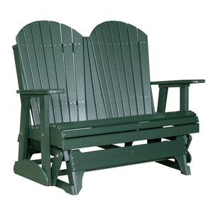 4 ft and 5ft Adirondack Glider Outdoor Glider 4ft / Green