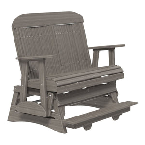 4ft and 5ft Classic Balcony Glider Outdoor Glider 4ft / Coastal Gray