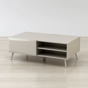 Altus 43" Coffee Table Gloss Grey Susan
