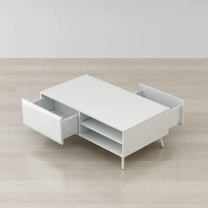 Altus 43" Coffee Table Gloss White Susan
