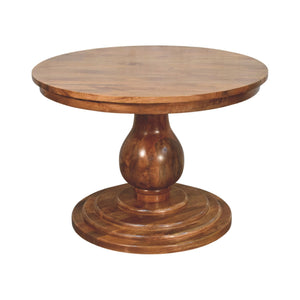 Belmont Round Dining Table Bench