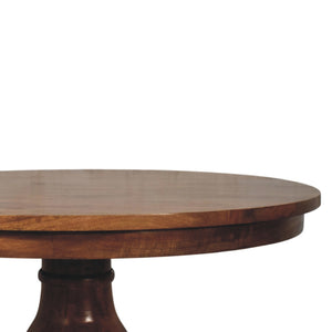Belmont Round Dining Table Bench