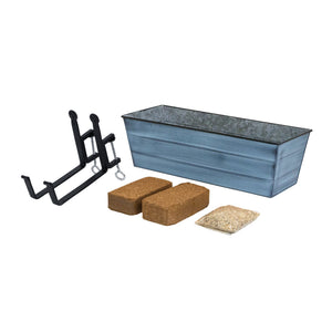 Medium Flower Box Tray Kit - Blue / White Achla Designs