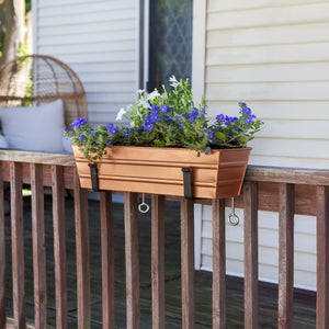 Bloom Box Garden Growing Kit with Wall Brackets Achla Designs