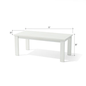 Brentford Dining Table - White Susan
