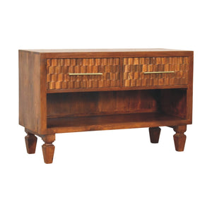Cadiz Carved Shoe Bench Bench