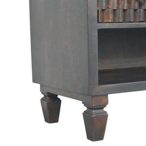 Cadiz Carved Shoe Storage Bench Bench