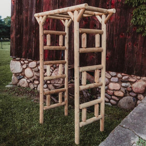 Cedar Log Arbor - Large Log Arbor