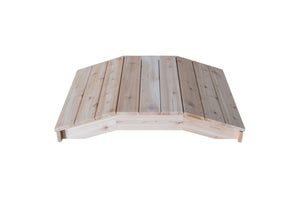 Cedar Standard Plank Bridge (4ft to 12ft) Bridge
