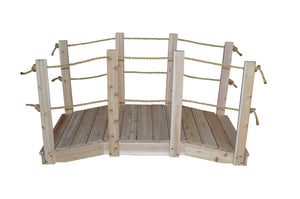 Cedar Standard Rope Bridge (6ft to 12ft) Bridge