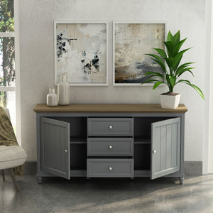 Chenon Sideboard - Grey & Brown Susan