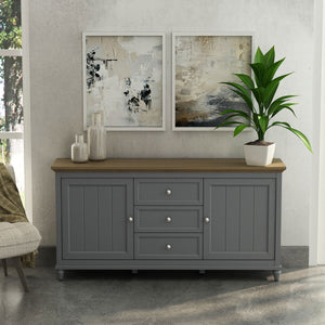 Chenon Sideboard - Grey & Brown Susan