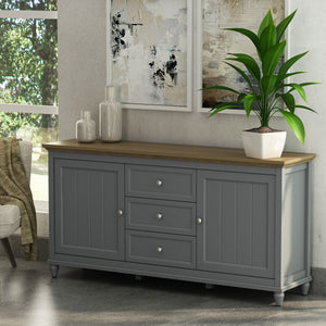 Chenon Sideboard - Grey & Brown Susan