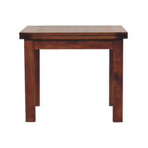 Chestnut Butterfly Dining Table Bench