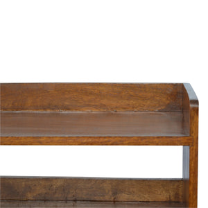 Chestnut Nordic Storage Bench Bench