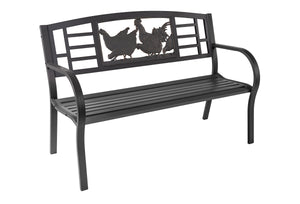 Chickens Steel Bench outdoor furniture