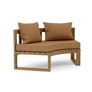 Circular Modular Deep Seating – Premium Teak Comfort Meets Custom Style Susan