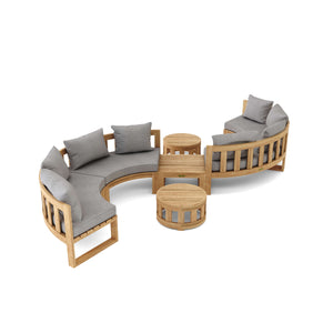 Circular Modular Deep Seating Set 4 Susan