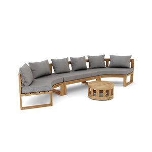 Circular Modular Deep Seating Set 5 Susan