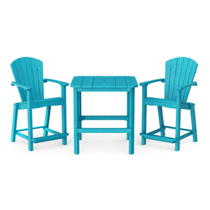 Classic 3-Piece Counter Set Dining Set