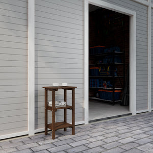 Classic 3 Shelf Side Table Outdoor Table
