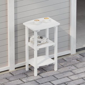 Classic 3 Shelf Side Table Outdoor Table