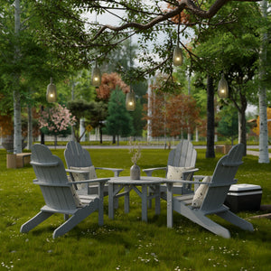 Classic 33" Round Conversation Table Outdoor Table