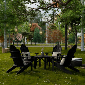 Classic 33" Round Conversation Table Outdoor Table