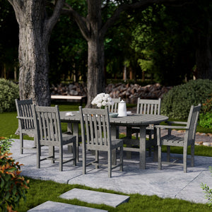 Classic 7-Piece 44"x84" Dining Set Dining Set
