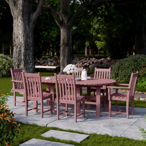 Classic 7-Piece 44"x84" Dining Set Dining Set