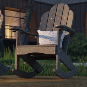 Classic Adirondack Rocker Rocking Chair