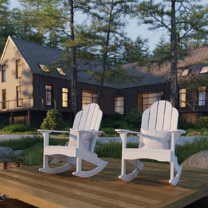 Classic Adirondack Rocker Rocking Chair