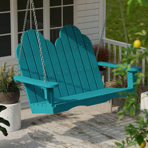 Classic Adirondack Swing Porch Swing