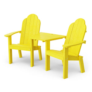 Classic Deck Chair Tete-a-Tete Bench Garden Bench