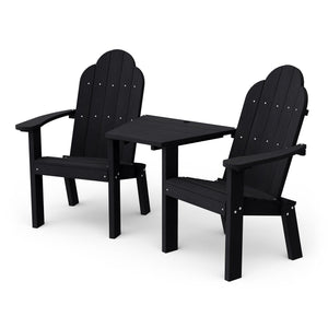 Classic Deck Chair Tete-a-Tete Bench Garden Bench