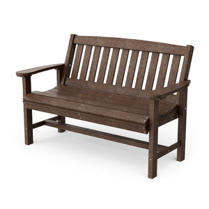 Classic Mission Bench Garden Bench Tudor Brown