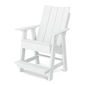 Contemporary High Adirondack Chair Outdoor Chair