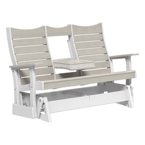 Contour Glider Porch Swing 5ft / Birch & White
