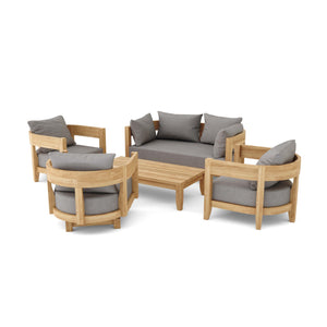 Coronado 5 Pieces Deep Seating Set Susan