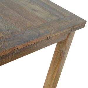 Extendable Butterfly Dining Table Bench