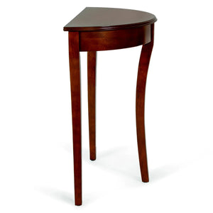 Half Moon Console Table (Cherry Finish) by All Things Cedar All Things Cedar